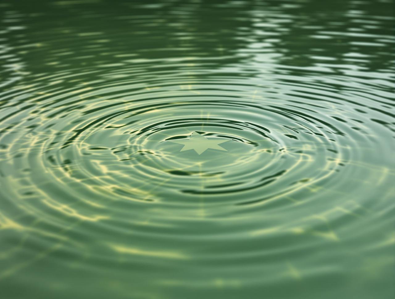 水面星图·涟漪几何