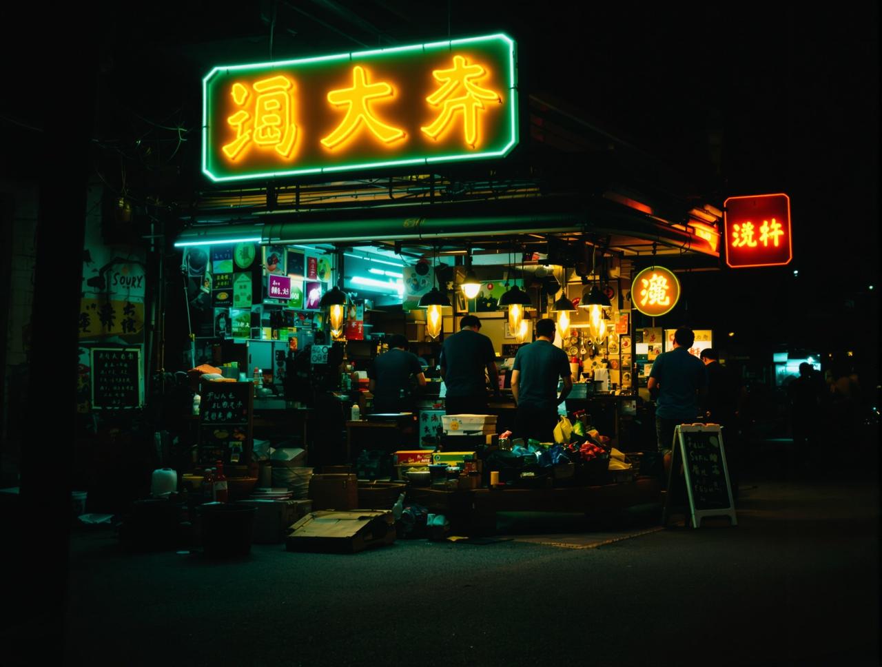 霓虹切片·深夜食堂